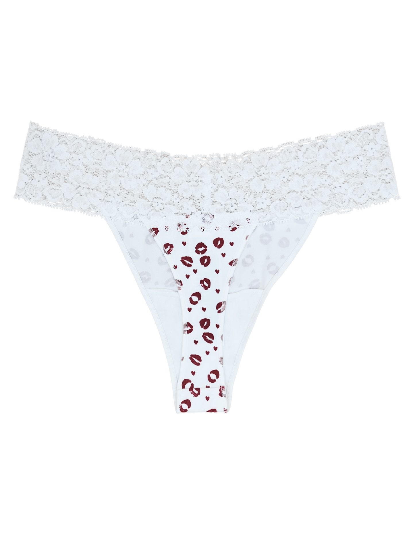 Lace trimmed Thong Panty